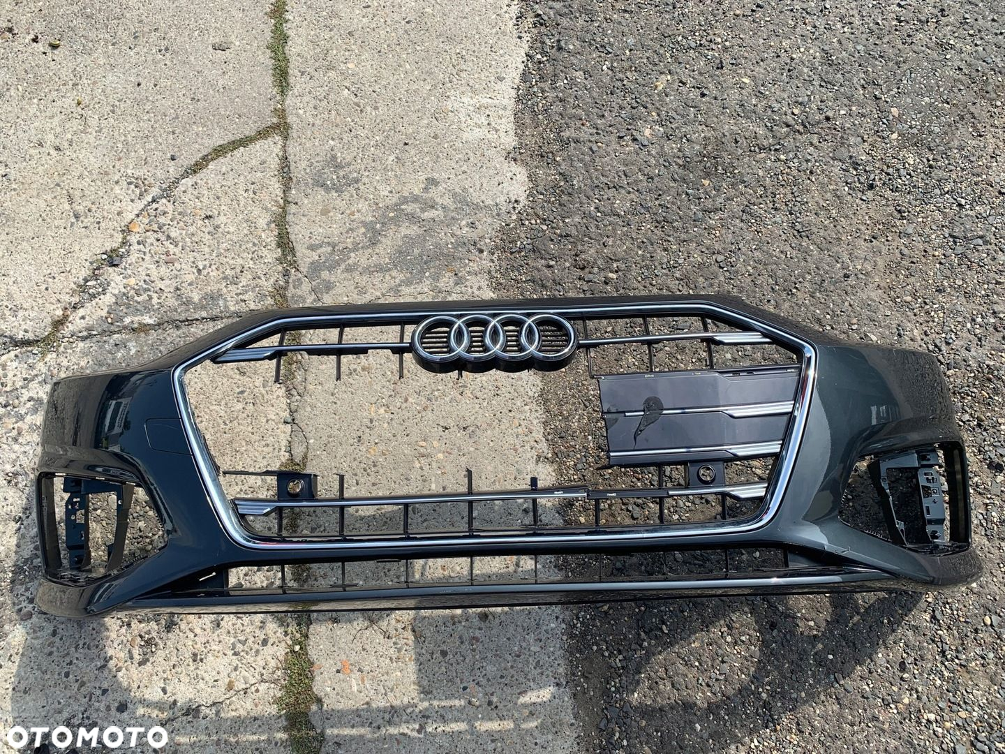 ZDERZAK AUDI A4 B9 LIFT 8W0 19 PRZÓD NR N77 - 2