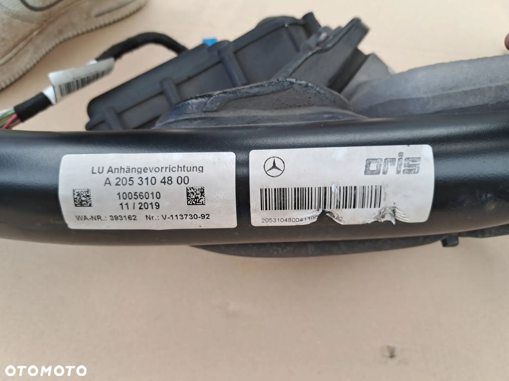 Hak holowniczy elektryczny Tył Mercedes C-klasa 205 sedan W205 A2053104800 - 10