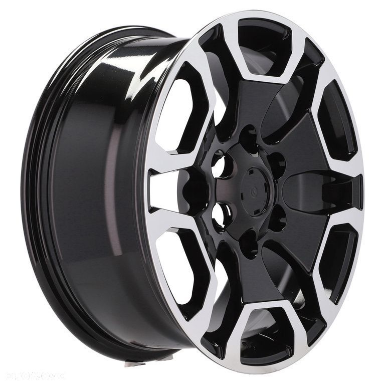 4x Felgi 17 m.in. do TOYOTA 4Runner FJ Cruiser Hilux Land Cruiser Hiace FORD Ranger - A6216 (BYD1841 - 7
