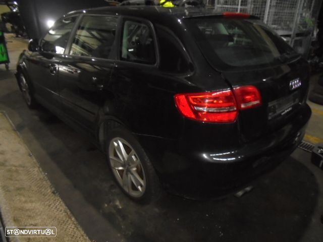 Carro MOT: BMN  CXVEL : KNY AUDI A3 2009 2.0TDI 170CV 5P PRETO DIESEL - 9