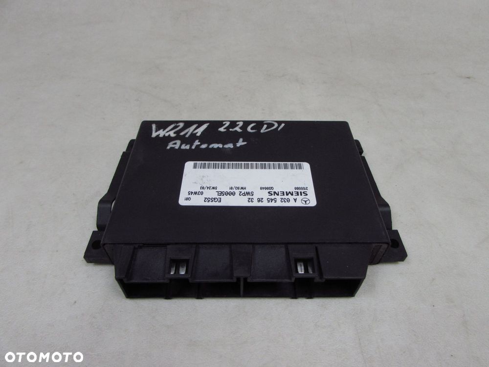 MB MERCEDES W211 E-KLASA 02-09 MODUL STEROWNIK SKRZYNI 0325452632 - 1