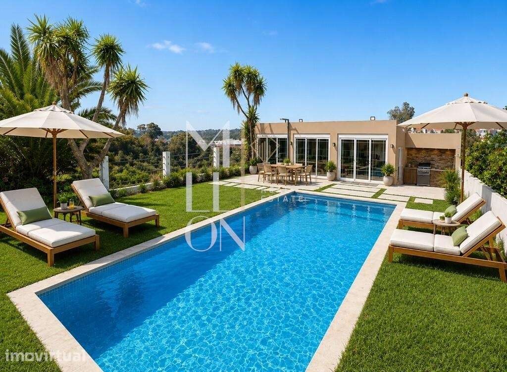 Moradia T5 com Piscina, Terreno de 900m2 e Garagem para 4 Carros em Se - Grande imagem: 4/50