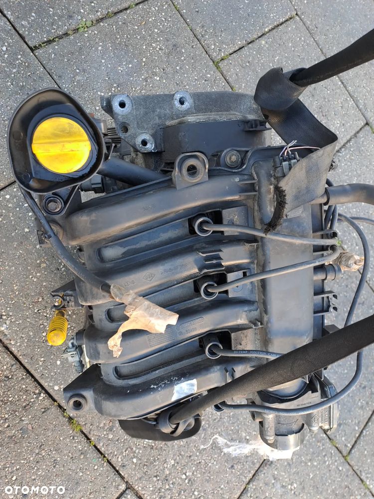 Renault Clio Kangoo Thalia 1.2 16V 75KM silnik kompletny kody D4F712 D4F728 D4F730 - 11