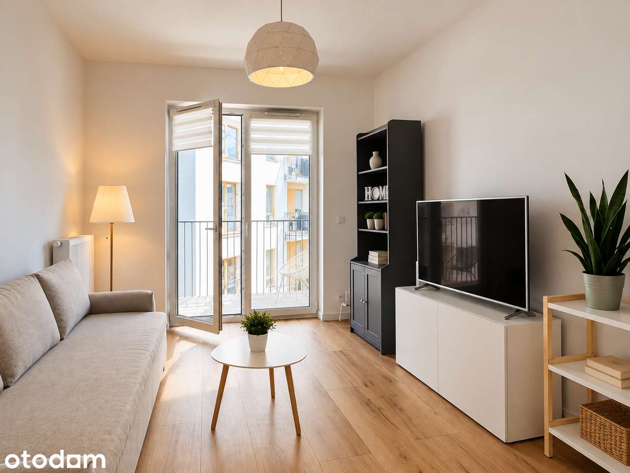 Nowoczesny apartament z balkonem | Wola Skwer | 42 m²