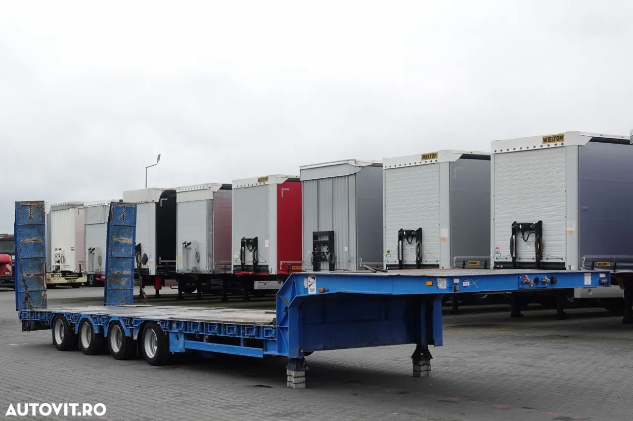 Cometto CAMION COMETTO CU ÎNCĂRCARE MICĂ / PRELUNSĂ / 4 AXI / AXĂ DE DIRECȚIE / IMPORTAT - 10