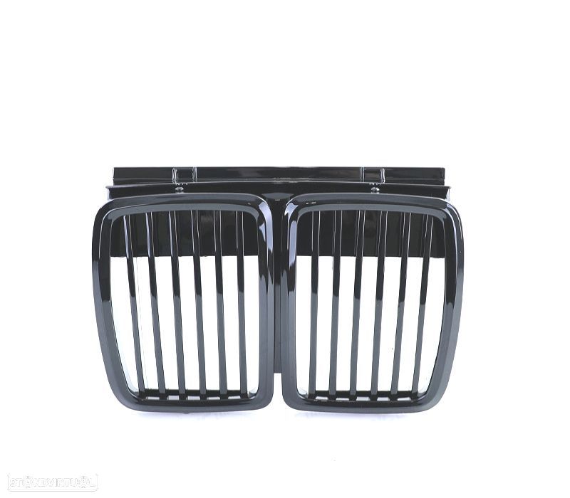 GRELHA BMW E30 82-94 PRETO BRILHANTE - 2