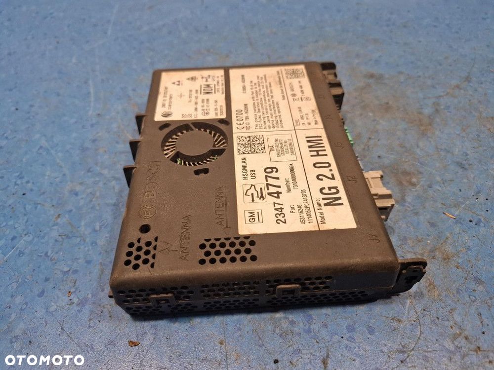 OPEL INSIGNIA A MODUŁ NAWIGACJI 23474779 - 4
