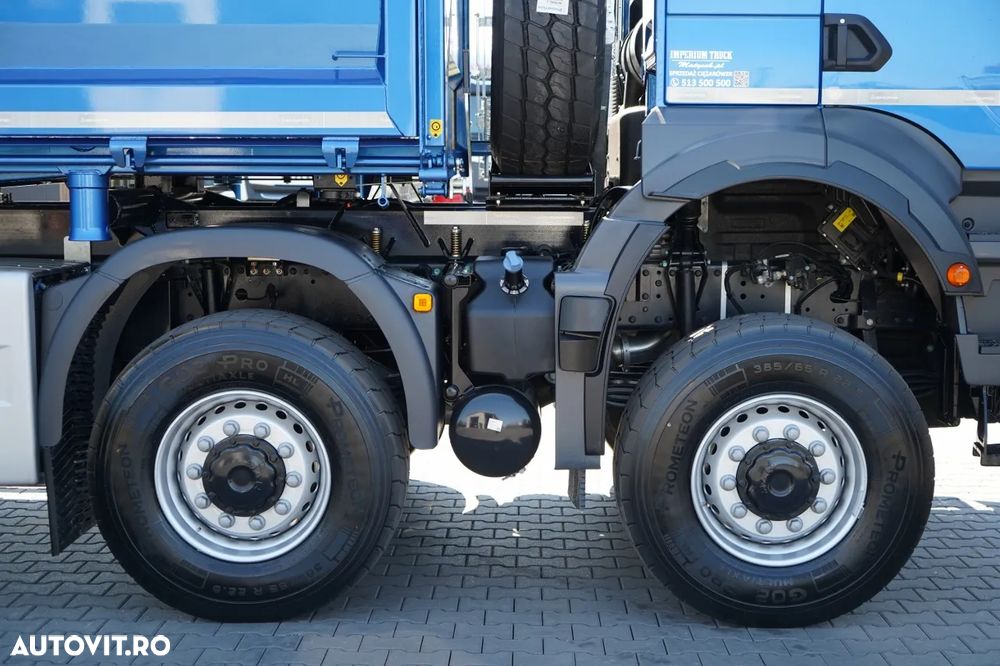 MAN TGS 41.480 / 8x6 / BASCULANĂ SPATE / MANUAL / NOU NOU / KH-KIPPER / - 30