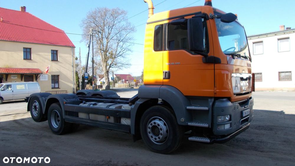 MAN TGS BECZKA ASENIZACJA, KRÓTKI ROZSTAW 410cm, EURO-5, 3-y OSIOWY, OŚ SKRĘTNA, 6x2 - 28