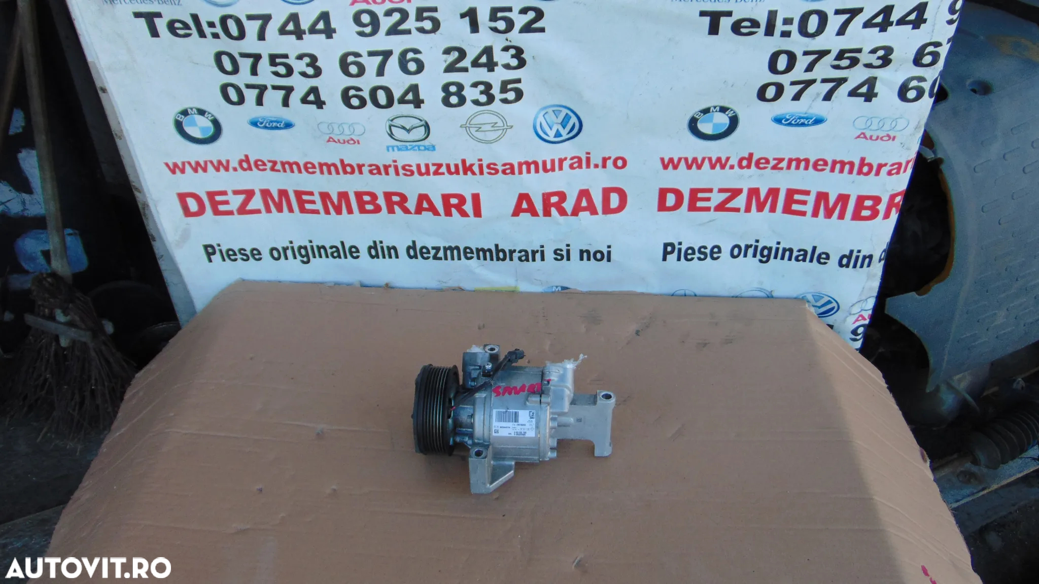 Compresor clima Smart w453 0.9 si 1.0 renault twingo 0.9 1.0 - 3