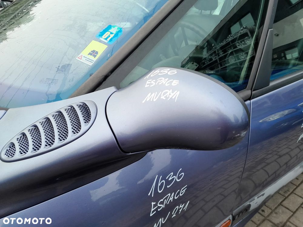 RENAULT ESPACE III LUSTERKO LEWE PRZEDNIE LEWY PRZÓD KOLOR: MV271 - 1