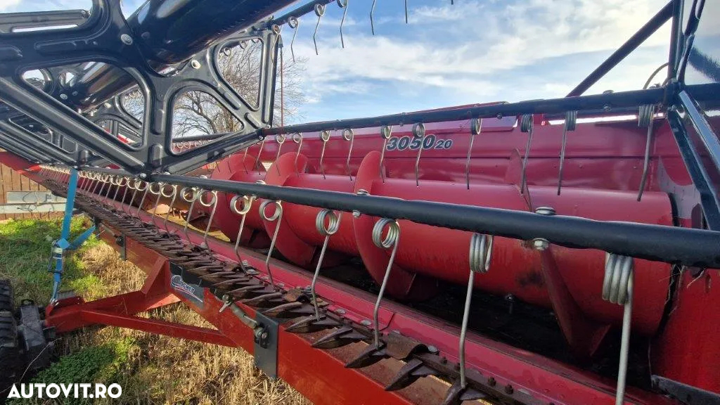 Case IH VARICUT 6.10M HEDER MULTIFUNCTIONAL SI CARUCIOR COCHET TRXH8 - 11