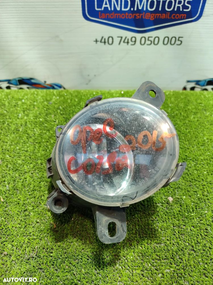 PROIECTOR CEATA STANGA OPEL CORSA E 1.2 BENZINA 2015 COD OEM 13253625 / 662588537 / 2014-2019 - 2