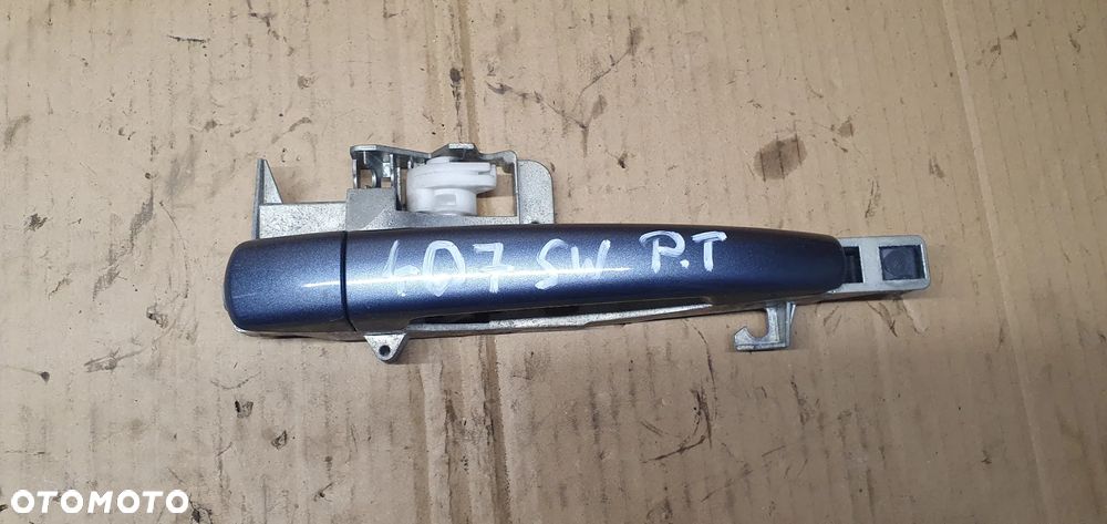 Klamka prawy tył tylna prawa Peugeot 407 9653401580 - 1