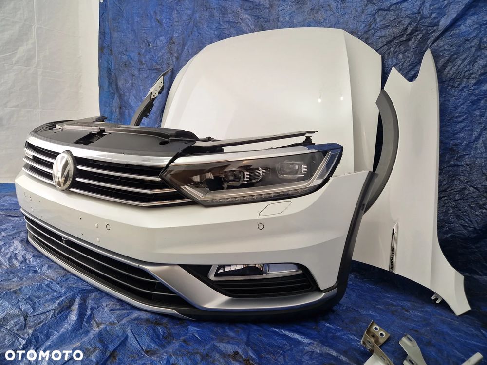 VW Passat B8 ALLTRACK Przód Kompletny L0K1 biała perła full led 6xpdc Kamera Europa - 3