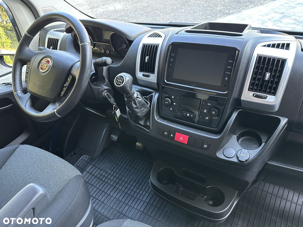 Fiat Ducato L4H2 Brygadowy 7 osób / Bogate wyposażenie / 2.3 POWER 160 KM / Wzmacniany Heavy / DMC 3500kg / Atrakcyjny wygląd / Salon PL / FV23% - 29