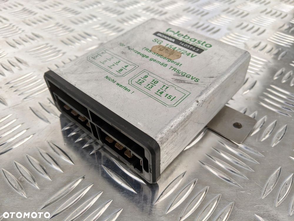 STEROWNIK WEBASTA EBERSPACHER SCANIA 4 1405943 - 4