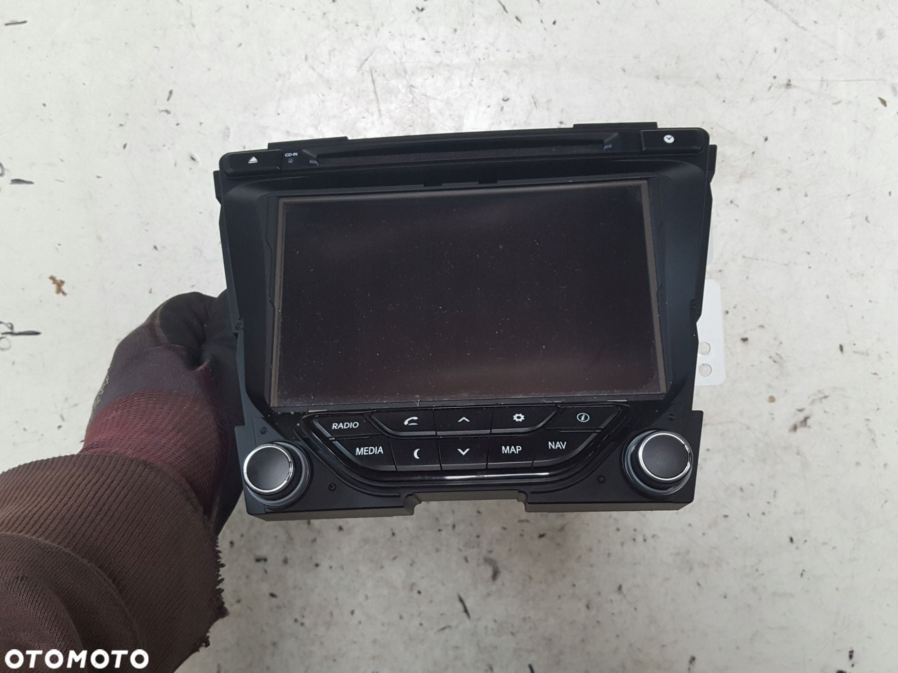 HYUNDAI I40 11-14r NAWIGACJA RADIO 96560-3Z100 - 1