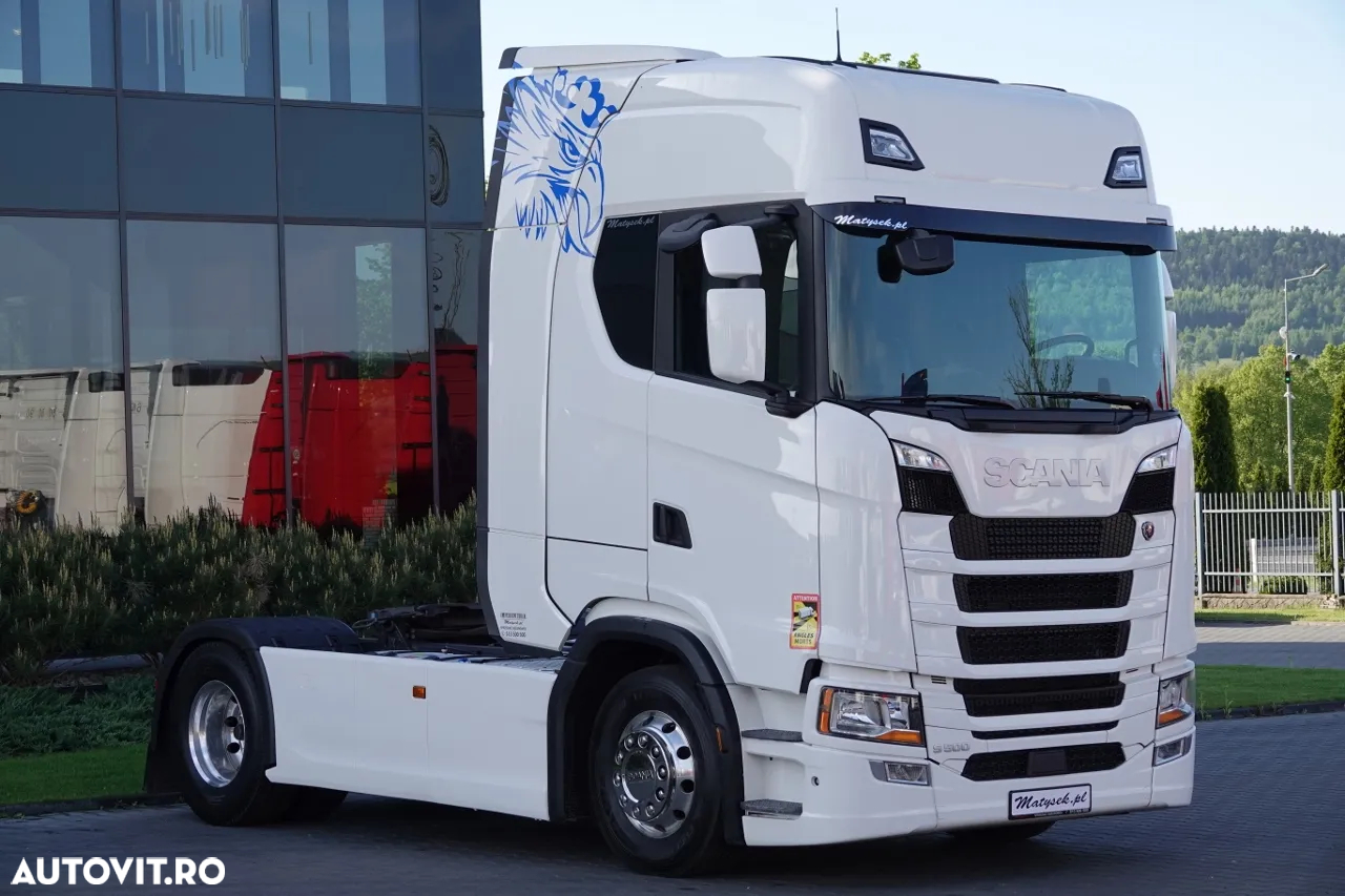 Scania S 500 / RETARDER / I-PARK COOL / JANTE ALIE / ANVELOPE 100% / DUPA CONTRACTUL DE SERVICE / IMPORTAT - 2