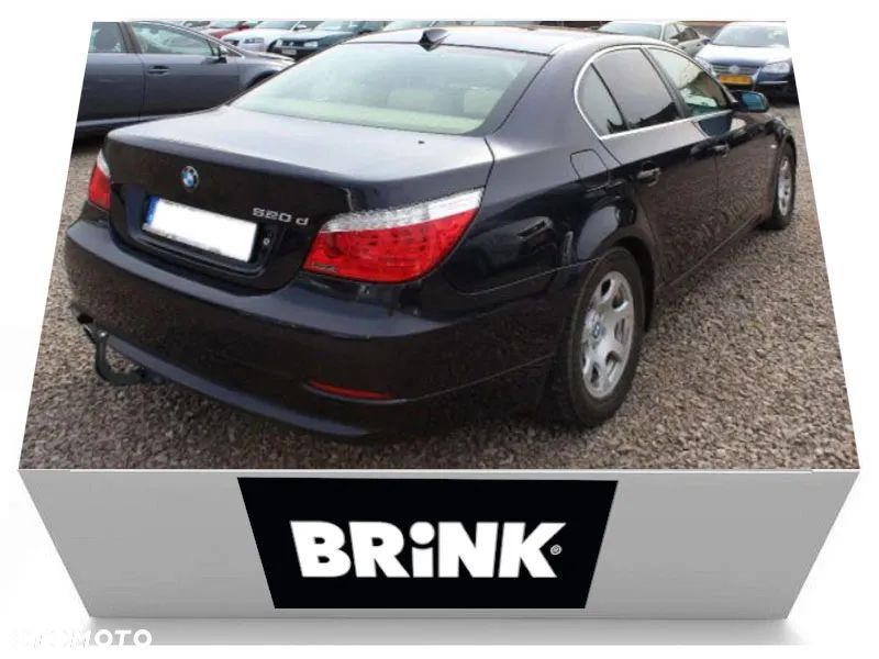 WYPINANY VERTICAL HAK HOLOWNICZY+MODUŁ+CZUJNIKI BMW SERIA 5 E60 SEDAN + E61 KOMBI TOURING 2004-2010 - 7
