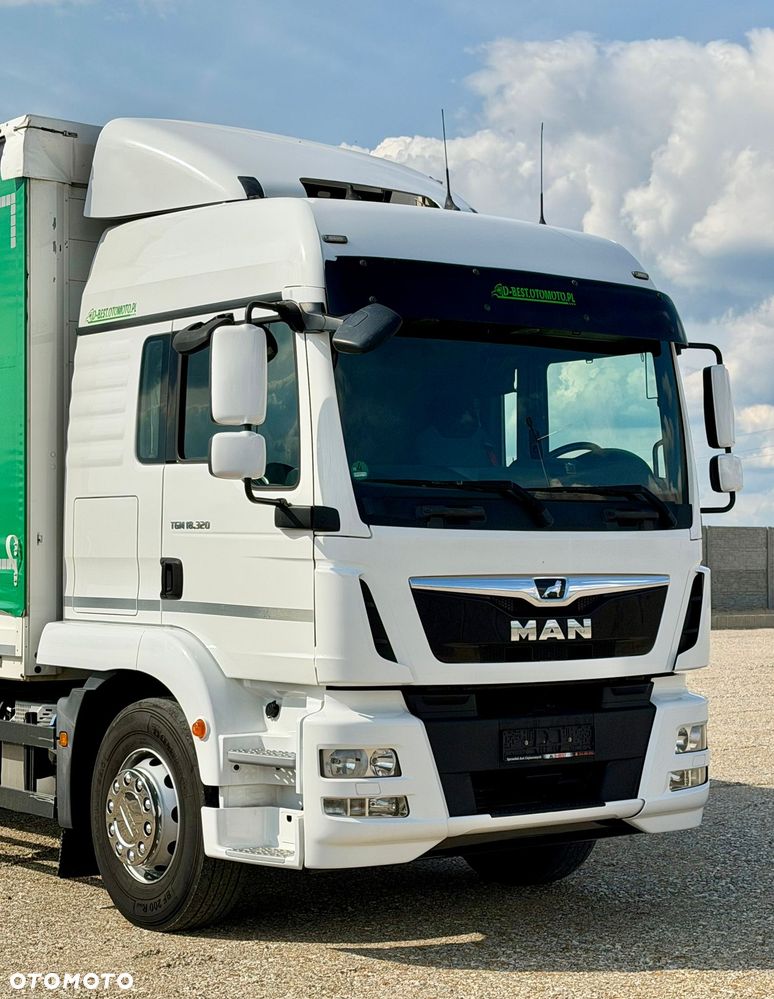 MAN TGM 18.320 / FIRANKA / 18 EUROPALET / 10 085 KG ŁADOWNOŚCI / AUTOMAT / SYPIALKA / 2019 ROK - 8