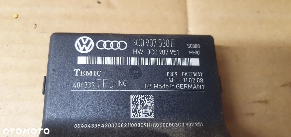 Moduł sterownik Gateway VW Passat B6 3C0907530E 3C0907951 - 4