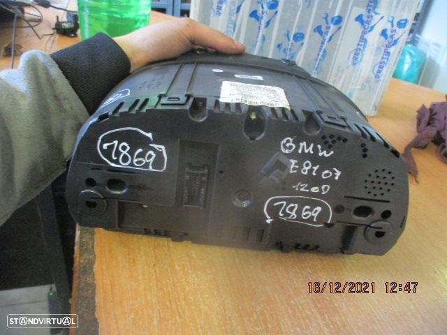 Quadrante 9166823 BMW E81 2007 120D KM/H Digital - 2
