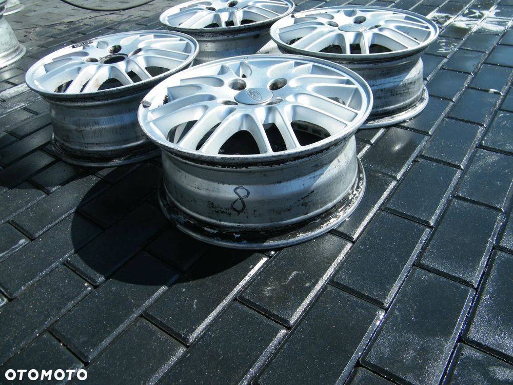 Felgi aluminiowe alufelgi komplet 4x108 ET52,5/ 6J x 15 otwór 62 - 6