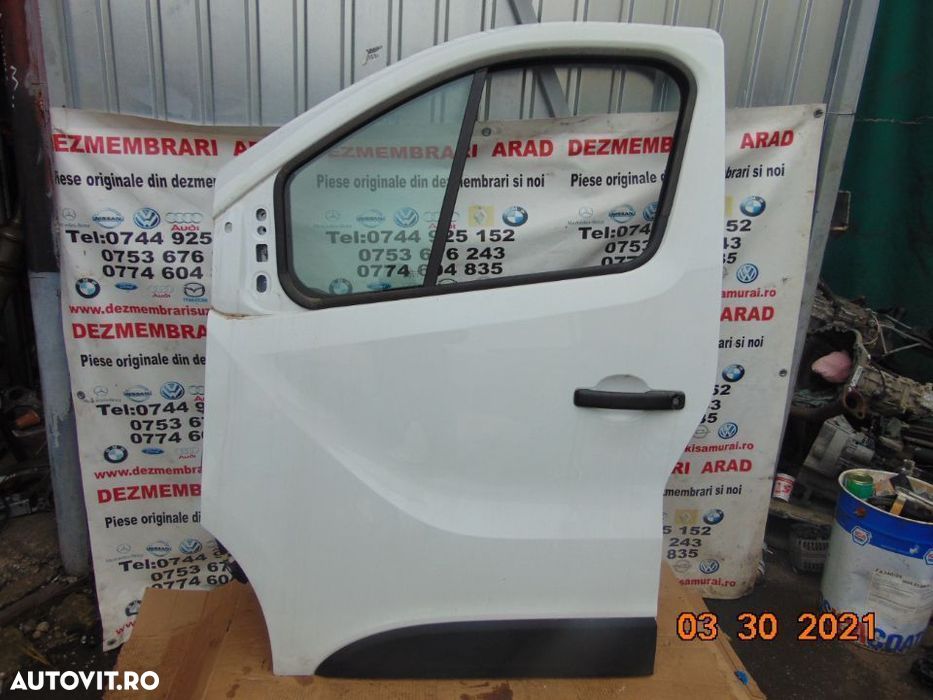 Broasca usa Renault Trafic 2015-2021 Opel Vivaro Nissan NV 300 actuato - 2