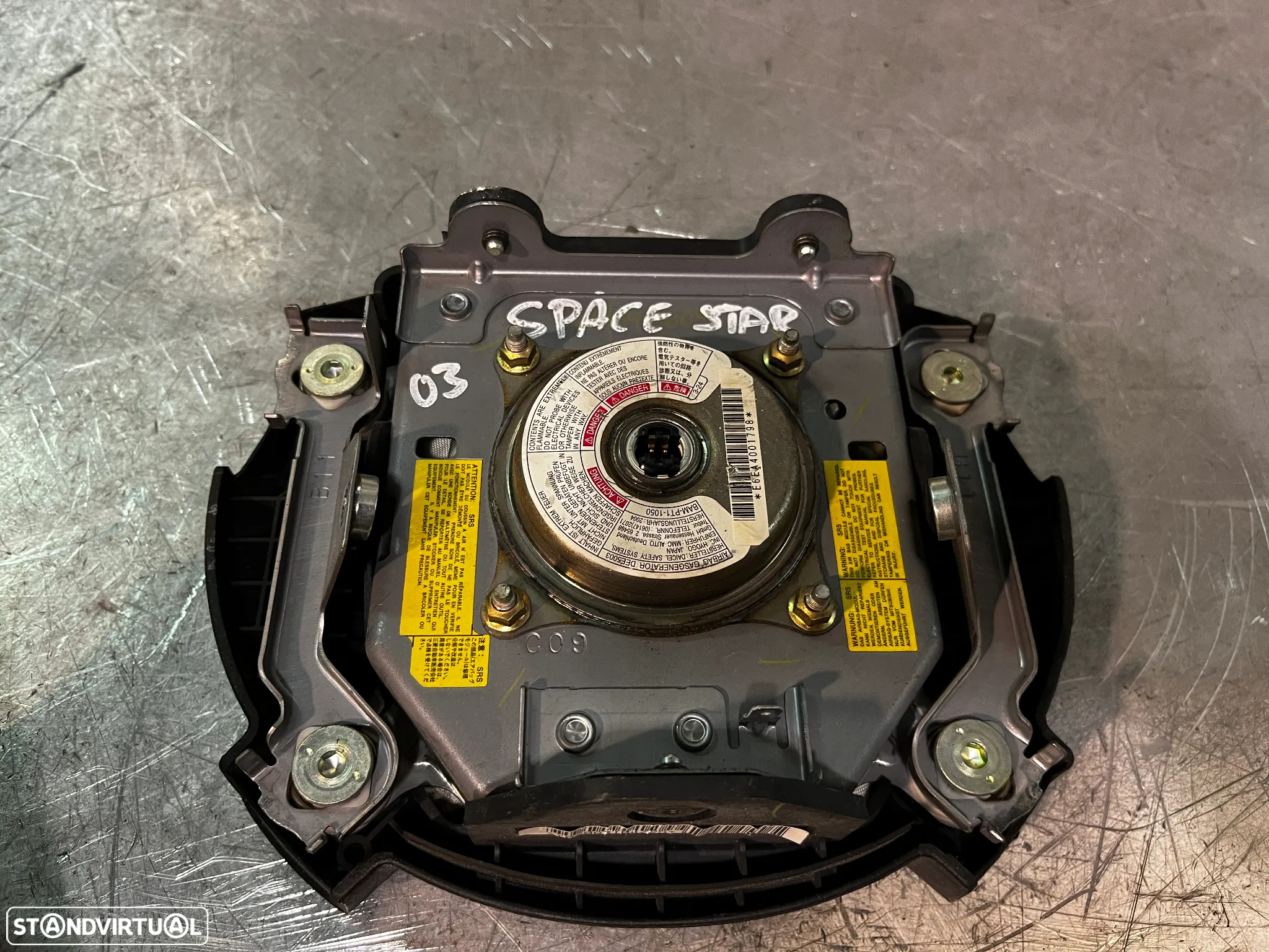 AIRBAG DO VOLANTE MITSUBISHI SPACE STAR - 2