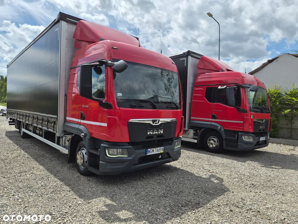 MAN TGL 12.250 KABINA LX DWA LÓŻKA + 23 PALETY