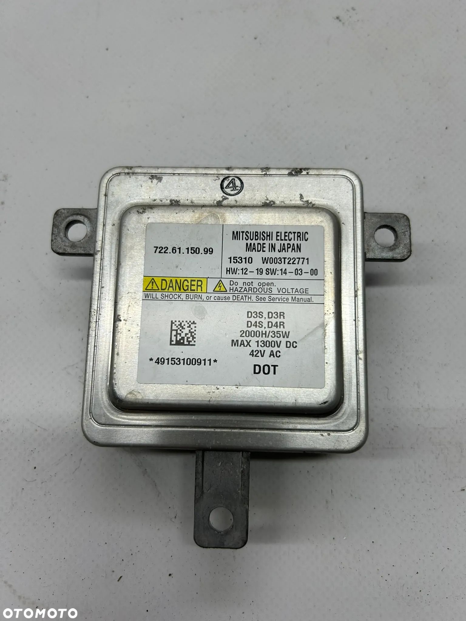 Volvo V-40 II przetwornica lampy xenon D3S  722.61.150.99 2012- - 1