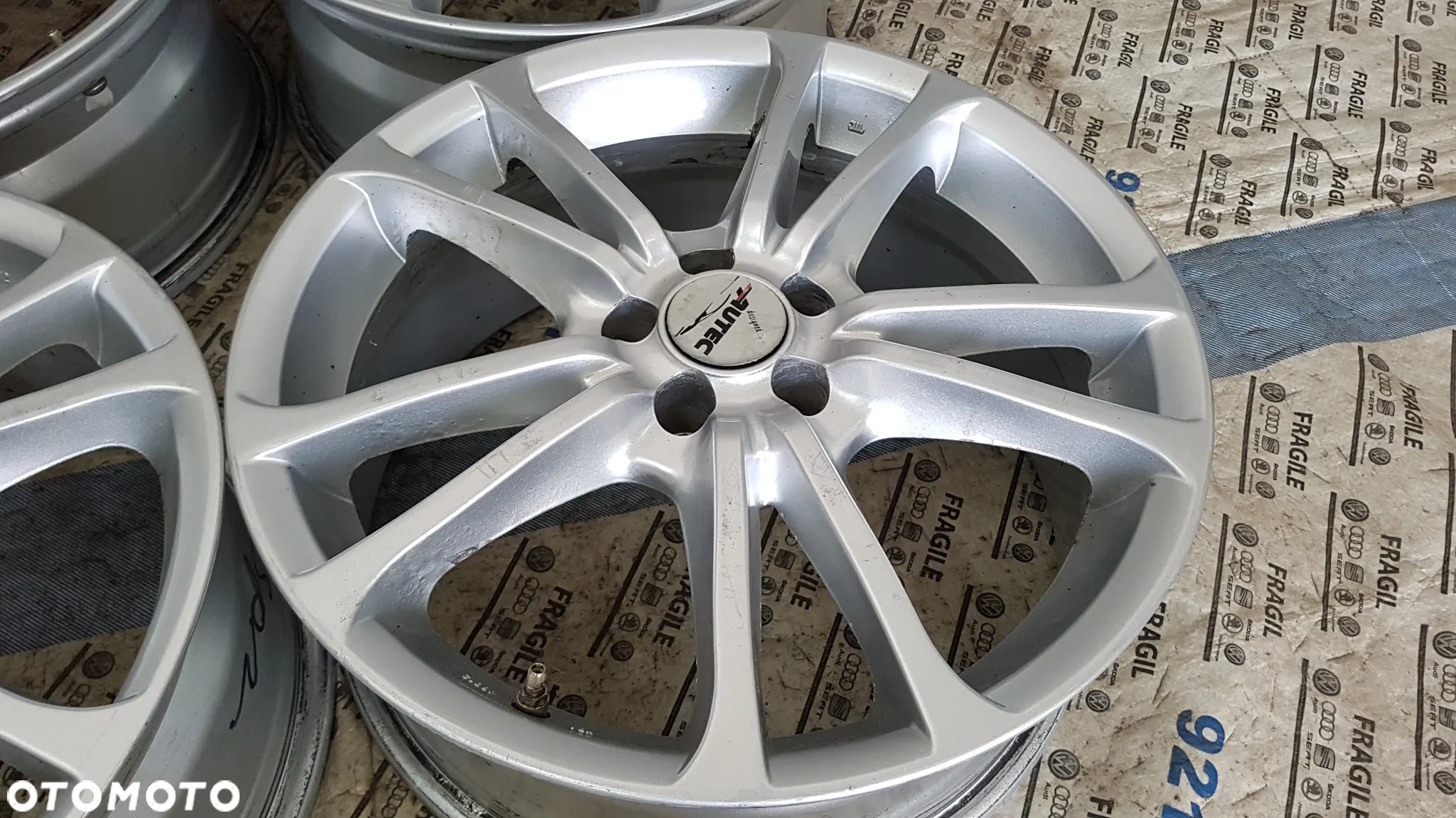 ALU FELGI ORYGINAŁ FIAT ALFA ROMEO 5X98 7JX17 ET27 - 8