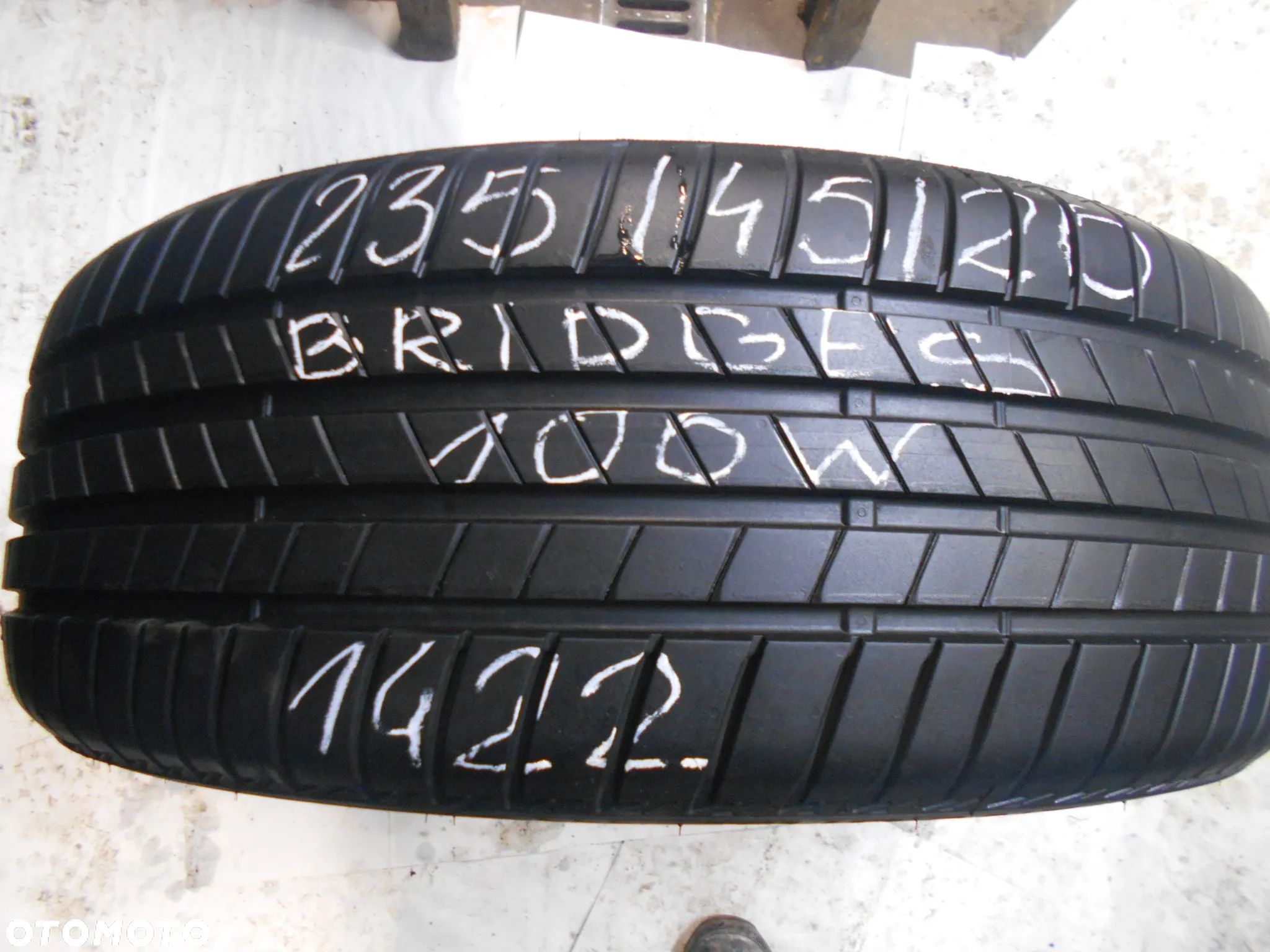 OPONA POJEDYNKA 235/45R20 BRIDGESTONE TURANZA T-005 DOT 1422 7.3MM - 1