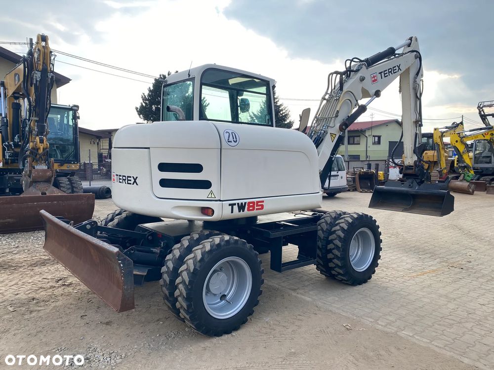 Terex TW85, 5100 MTH, 2 ŁYŻKI, RAMIĘ 3X ŁAMANE, KRÓTKI TYŁ, Z NIEMIEC, - 7