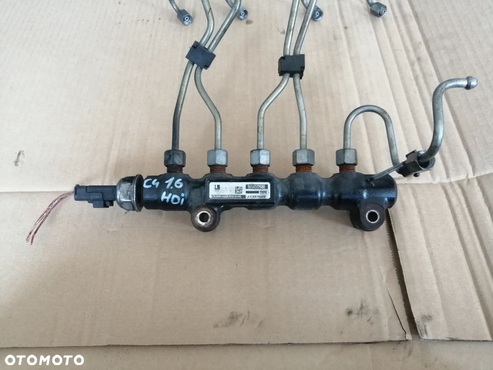 Citroen Peugeot Volvo Ford komplet wtryskiwaczy Bosch 0445110259 pompa 0445010102 listwa czujnik przewody komplet za 999zł - 3