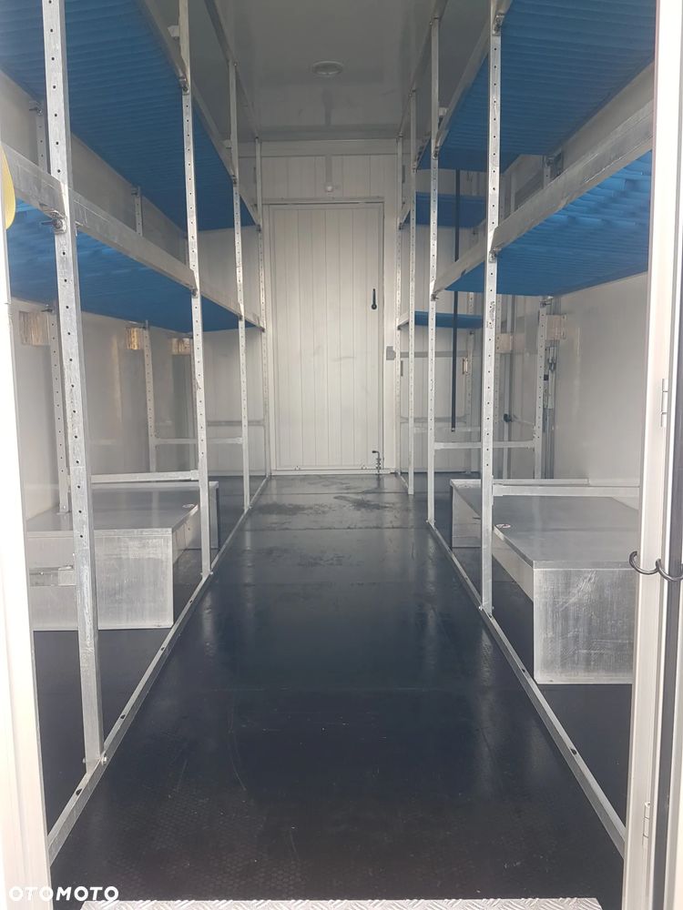 Iveco DAILY KONTENER NISKOPODŁOGOWY 4,43x2,23x2,42 SKLEP FOODTRUCK BAR KLIMA KONIOWÓZ KAMPER - 26