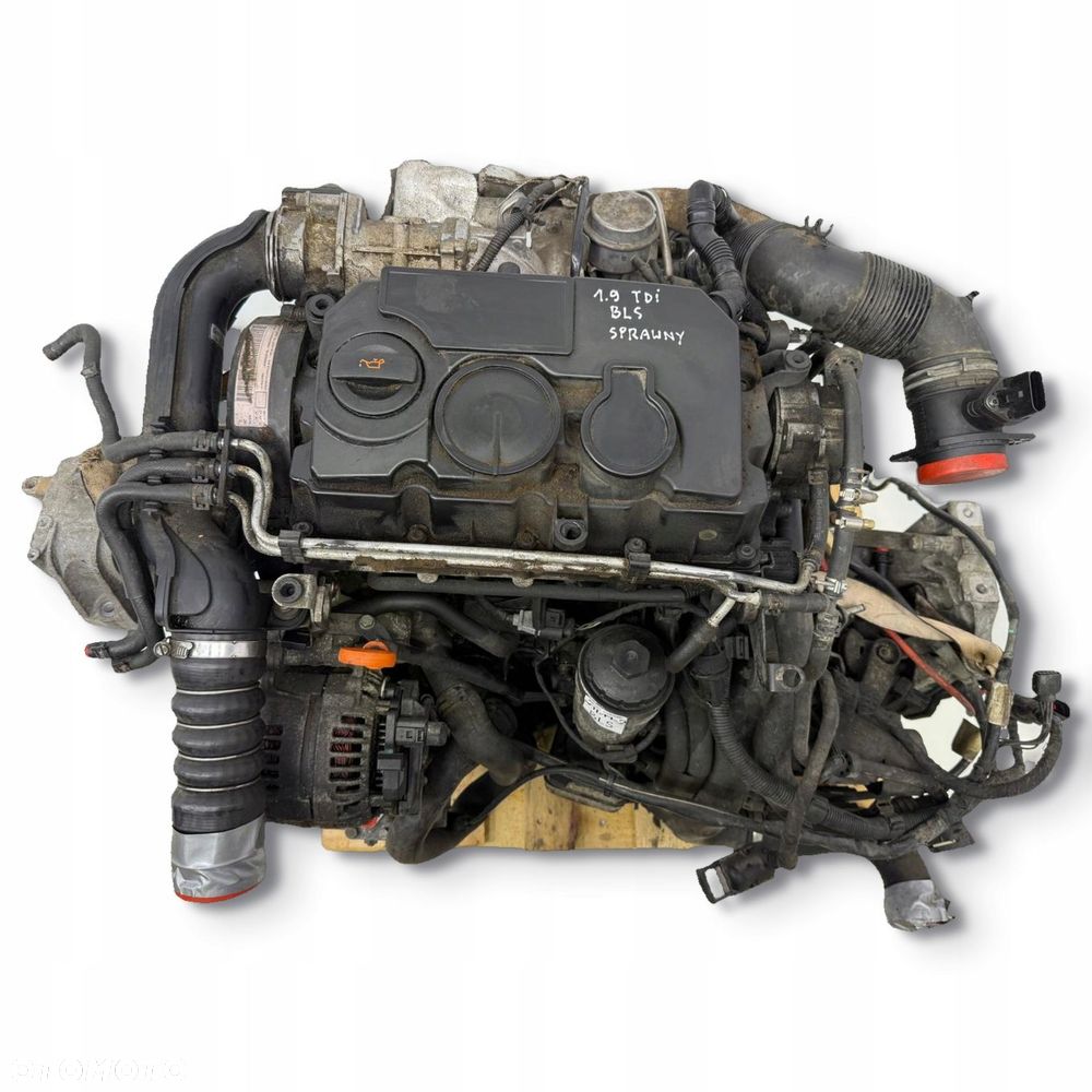 SILNIK BLS Seat Ibiza IV Altea Leon II Toledo III 1.9 TDI 105KM kompletny - 4