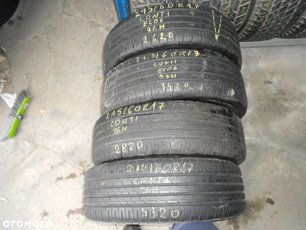 OPONY 215/60R17 CONTINENTAL ECO CONTACT 6 DOT 3420 7.4MM - 1