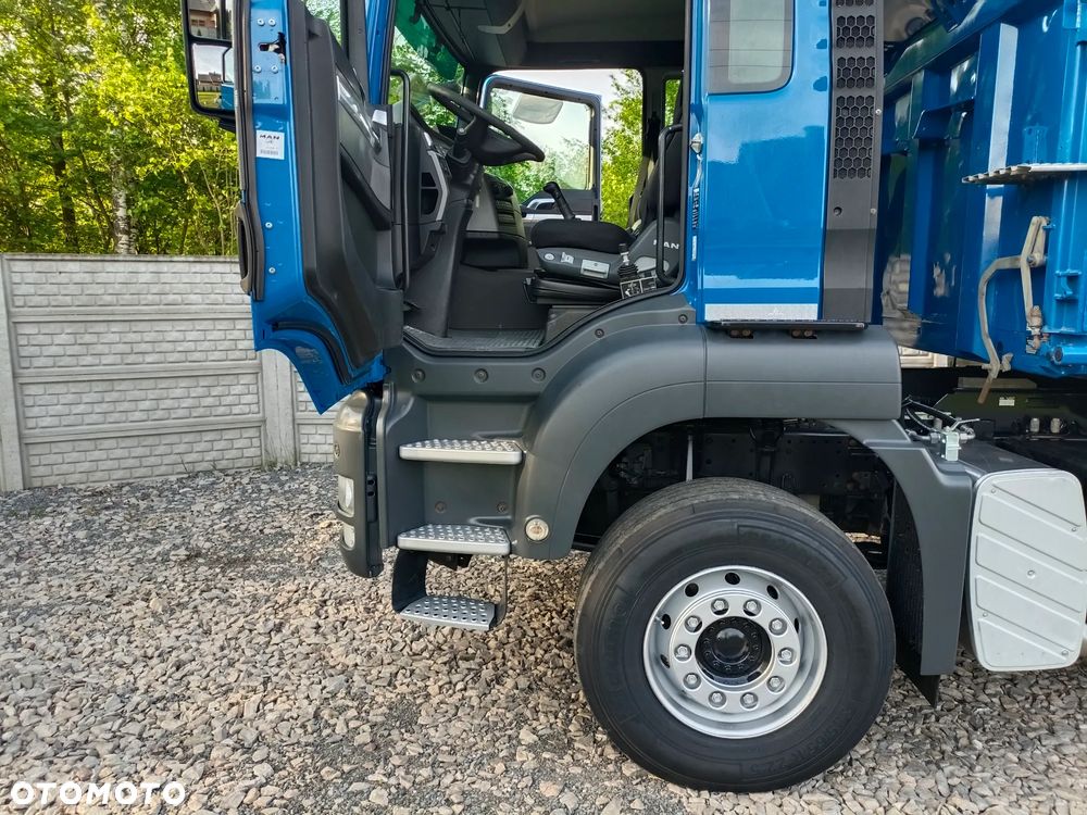 MAN TGS 26.360* 6x4 * 158400km* MEILLER KIPPER 3-stronny* BURTA 1m* RESOR* ZWOLNICE* Niespotykany* Stan Idealny* z NIEMIEC - 17