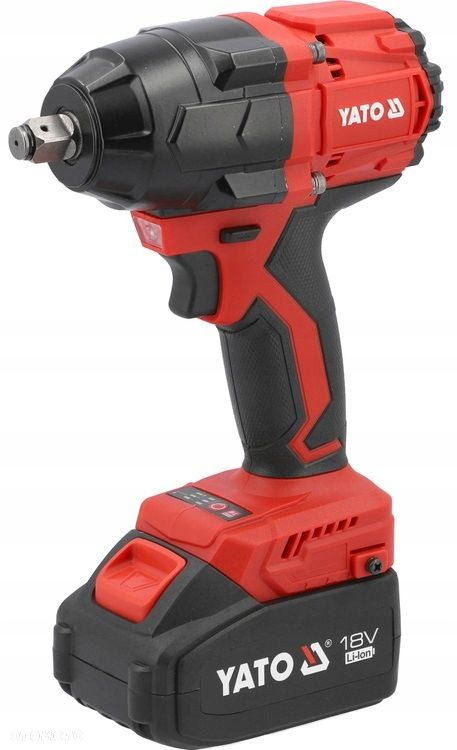 YATO KLUCZ UDAROWY AKUMUL. BEZSZCZOTKOWY 18V 800NM  2x4Ah  TORBA ADAPTER - 2