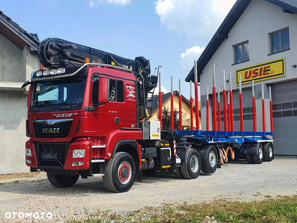 MAN TGS 28.480*Do drewna*drzewa*dłużycy*