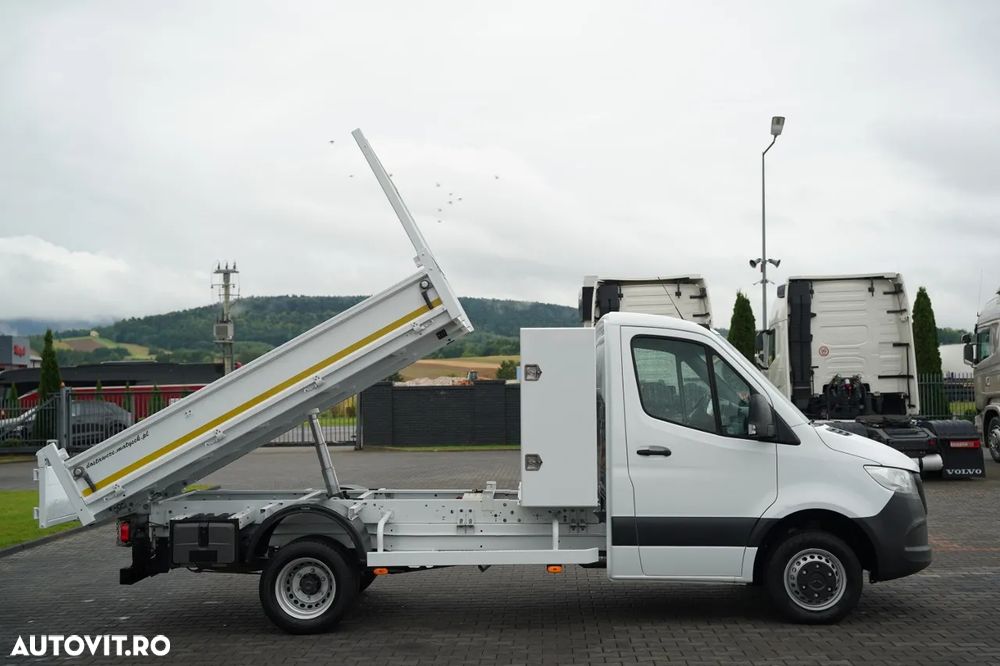 Mercedes-Benz SPRINTER / BASCULABILĂ - 3 M / ROȚI SPATE DUBLE / MANUALĂ / IMPORT - 8