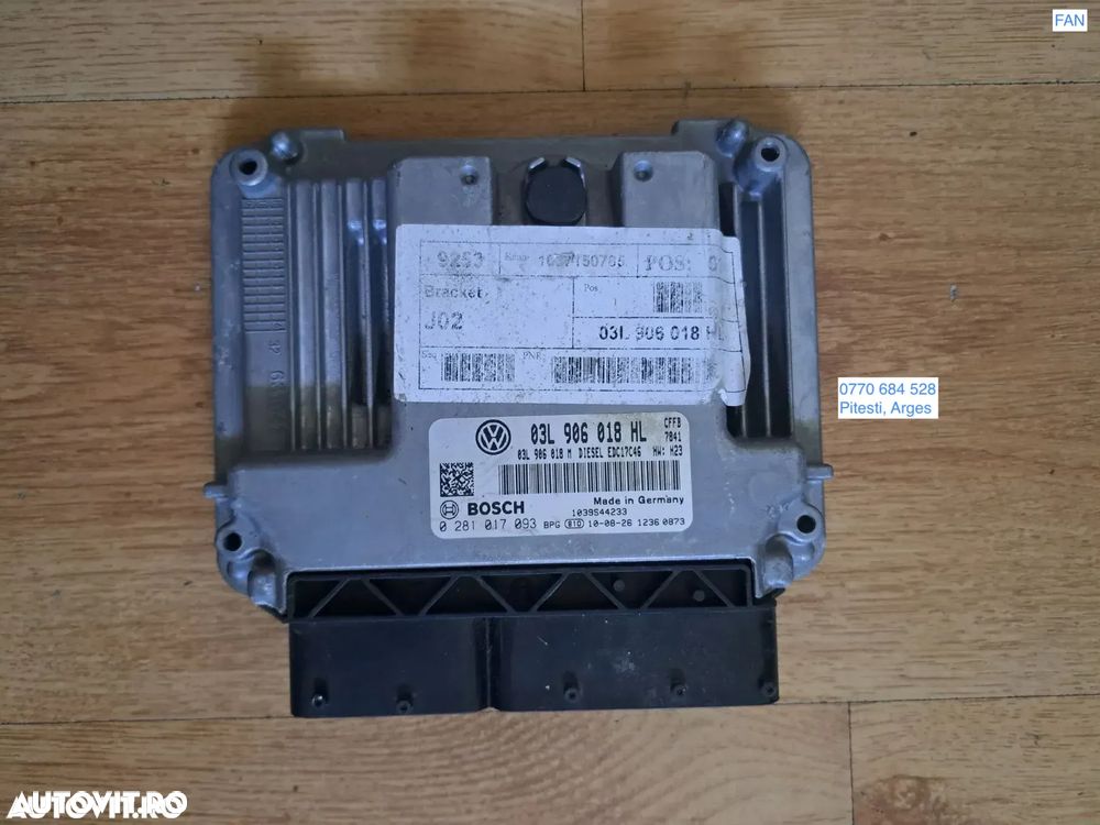 Calculator ECU motor unitate original Seat Alhambra MK2 2.0tdi 2010-2015, VW Sharan 7N 2.0tdi 2011-2025 cod motor CFF