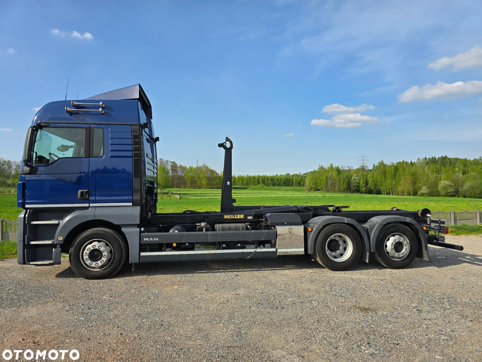 MAN TGX HAKOWIEC Euro 6 2017 rok MEILLER złom śmieci makulatura gruz trociny - 10