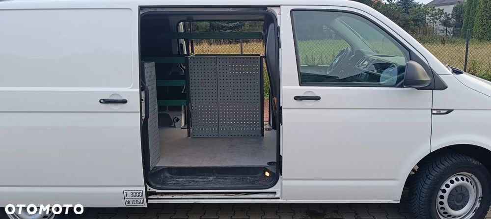 Volkswagen Transporter VW t6 2015 r long przebieg 111000 km Vivaro Trafic Vito klima navi tempomat dubel drzwi przesuwane - 9