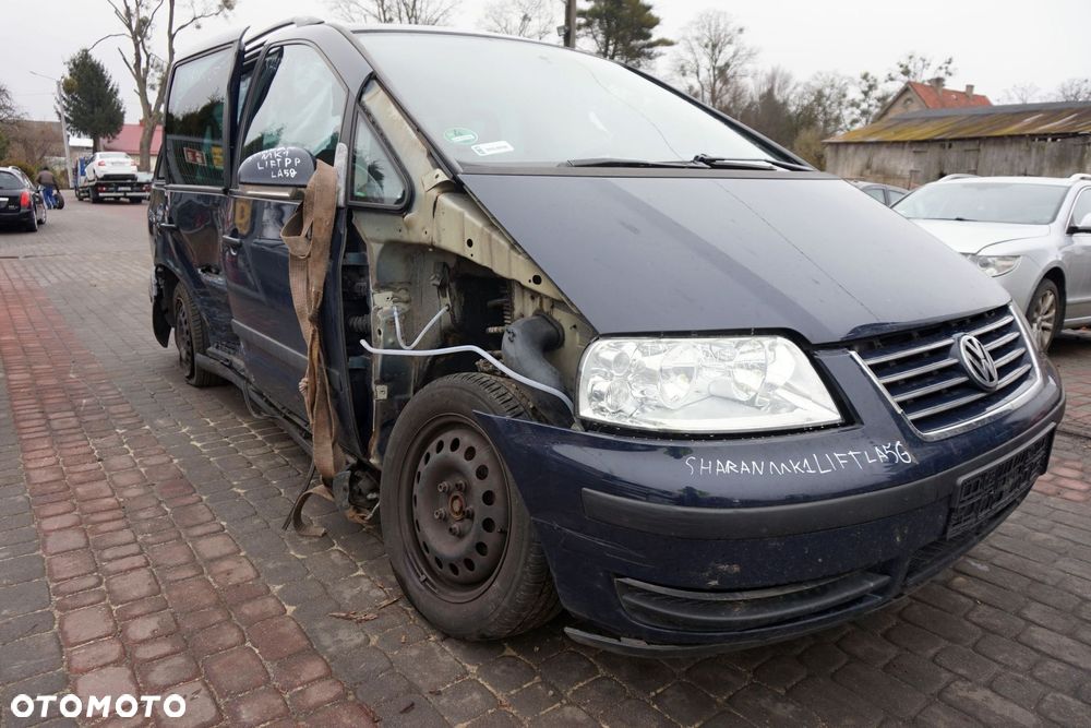 VOLKSWAGEN SHARAN I MK1 LIFT 7M9 2009 LA5G 2.0 8V ATM 115KM KZY GRANATOWY na części - 7
