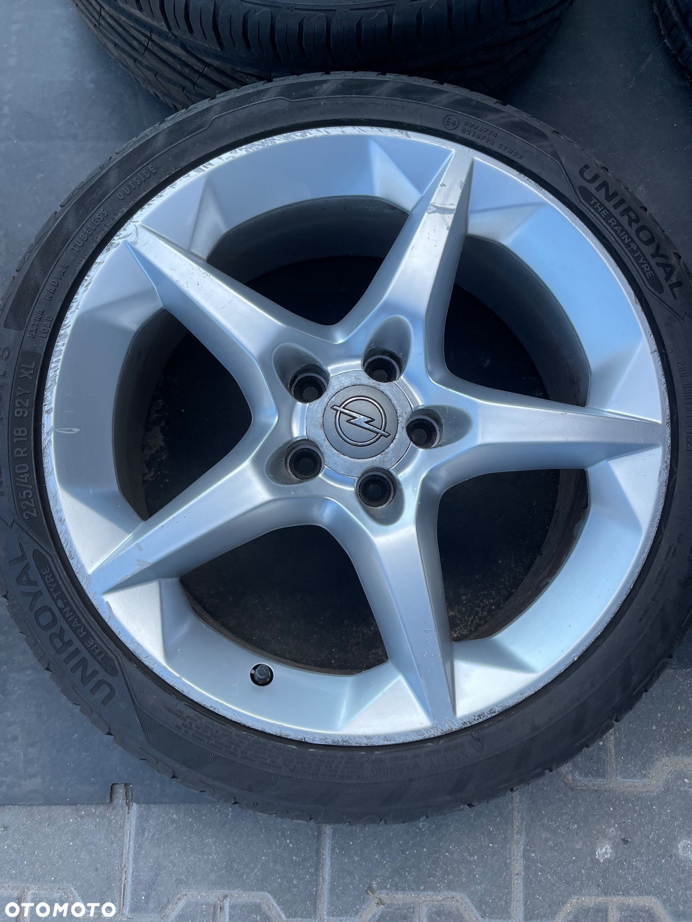 OPEL OPC ALUFELGI OPONY KOŁA 255/40R18 5x110 OPONY JAK NOWE 2021 rok - 4