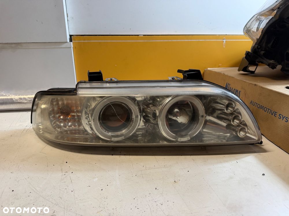 Lampy przód przednie Bmw e39 ringi , ledy. Soczewka