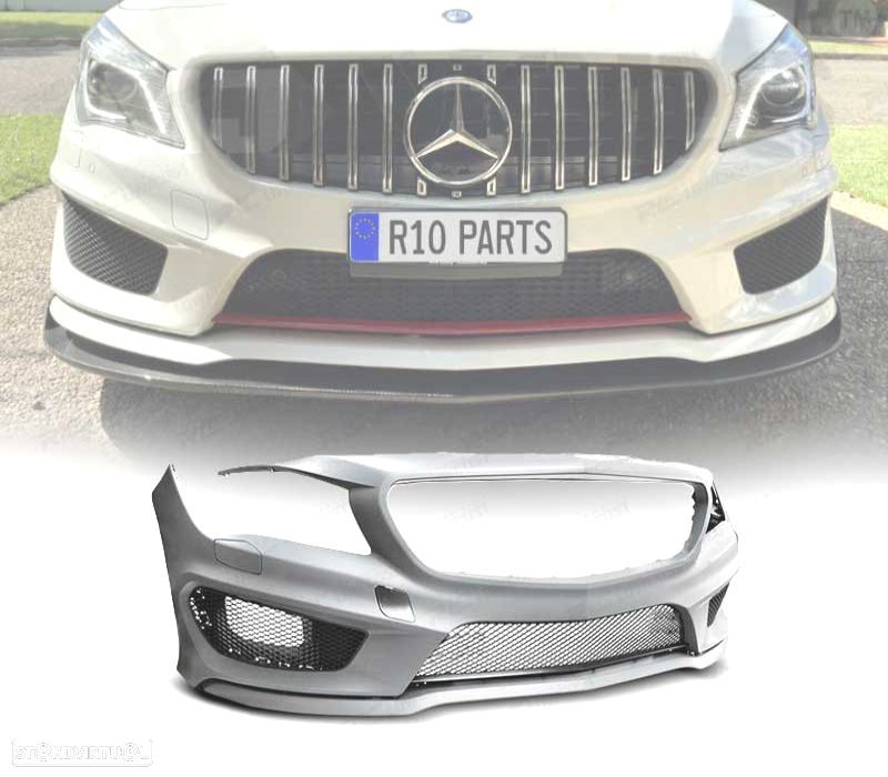 PARA-CHOQUES FRONTAL MERCEDES CLASE A W176 12-15 LOOK AMG SRA - 1